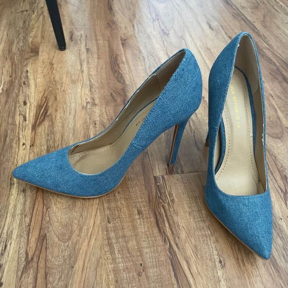 Shoe Republic LA Shoes - Shoe Republic LA • Denim Pumps